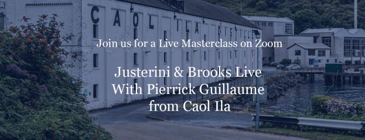 Justerini & Brooks' Live Masterclass with Pierrick Guillaume from Caol Ila