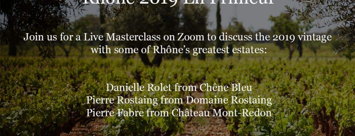 Rhône 2019 Webinar 