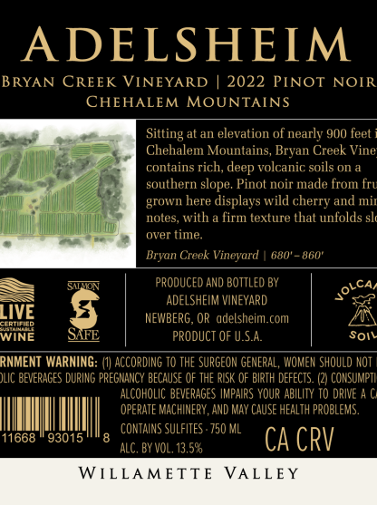 Wine label image for wine_label_image_back