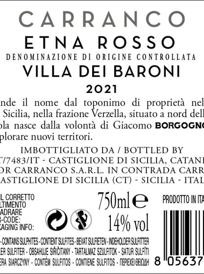 Wine label image for wine_label_image_back
