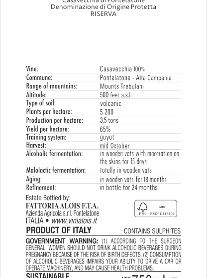 Wine label image for wine_label_image_back