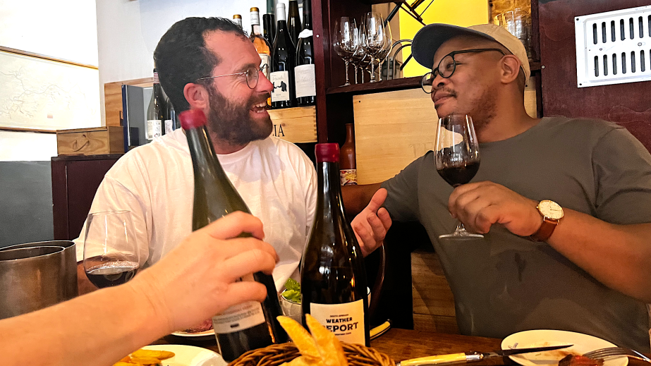 Chris Keets (left) and Banele Vanele (right)