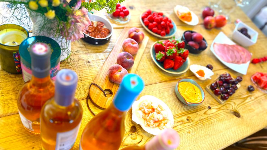 rosé picnic by Tamlyn Currin