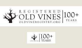 Old Vine Registry new seal 100+ years two versions