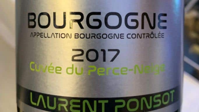 Laurent Ponsot Bourgogne label