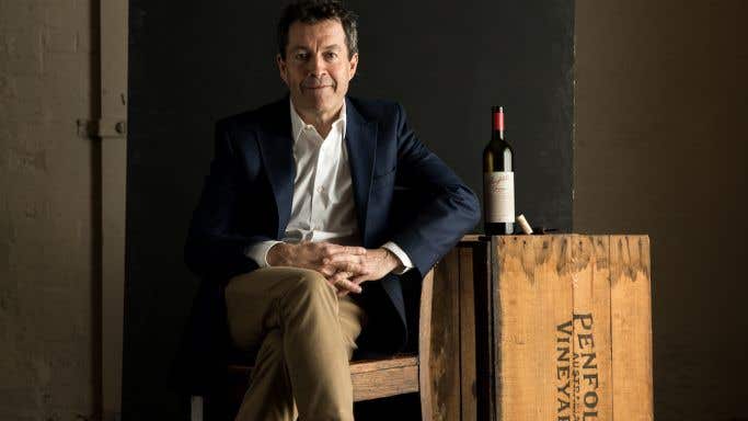 Peter Gago at Magill Estate outside Adelaide