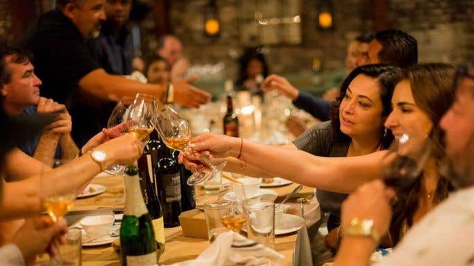 Mexican American Vintners Association winemaker dinner 2018